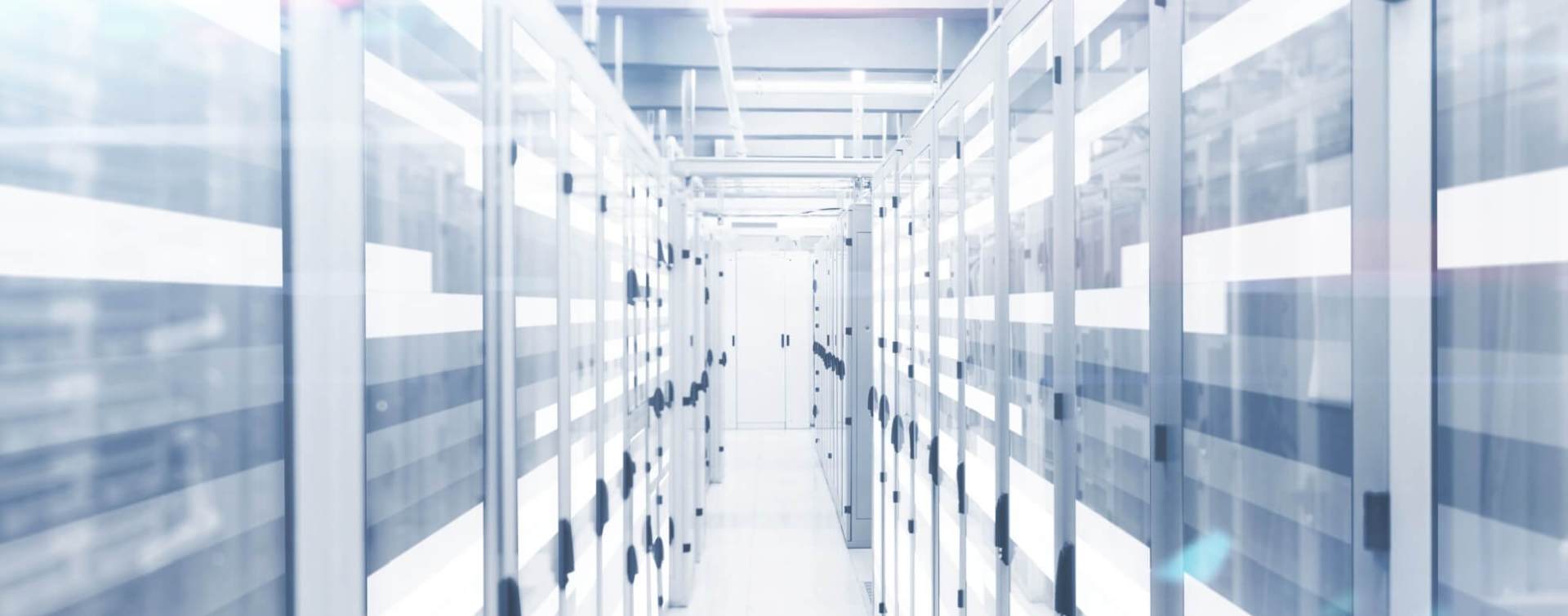 inside data center space in office and flex property