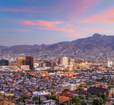 panoramic view of el paso texas