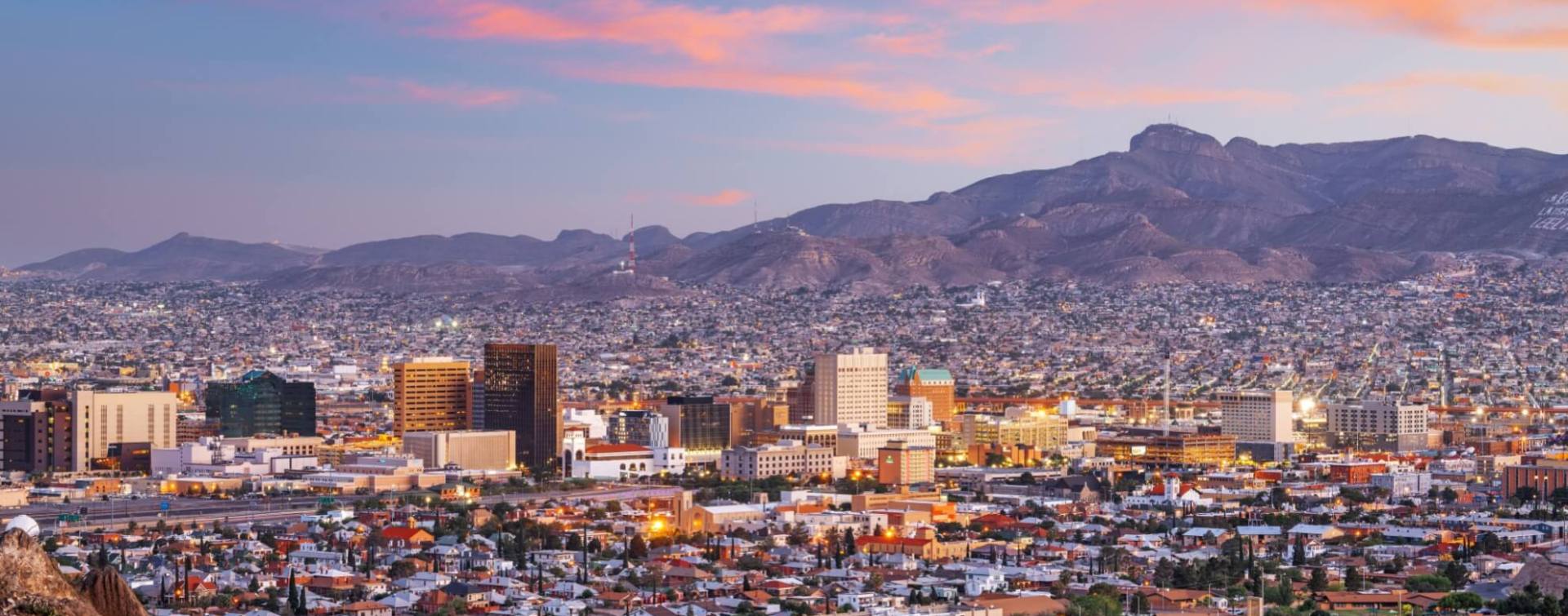 panoramic view of el paso texas