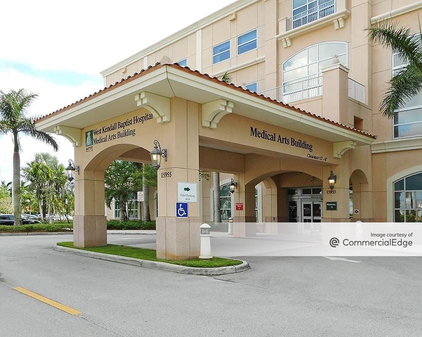 West Kendall Baptist Hospital Medical Arts Building - 15955 SW 96th ...